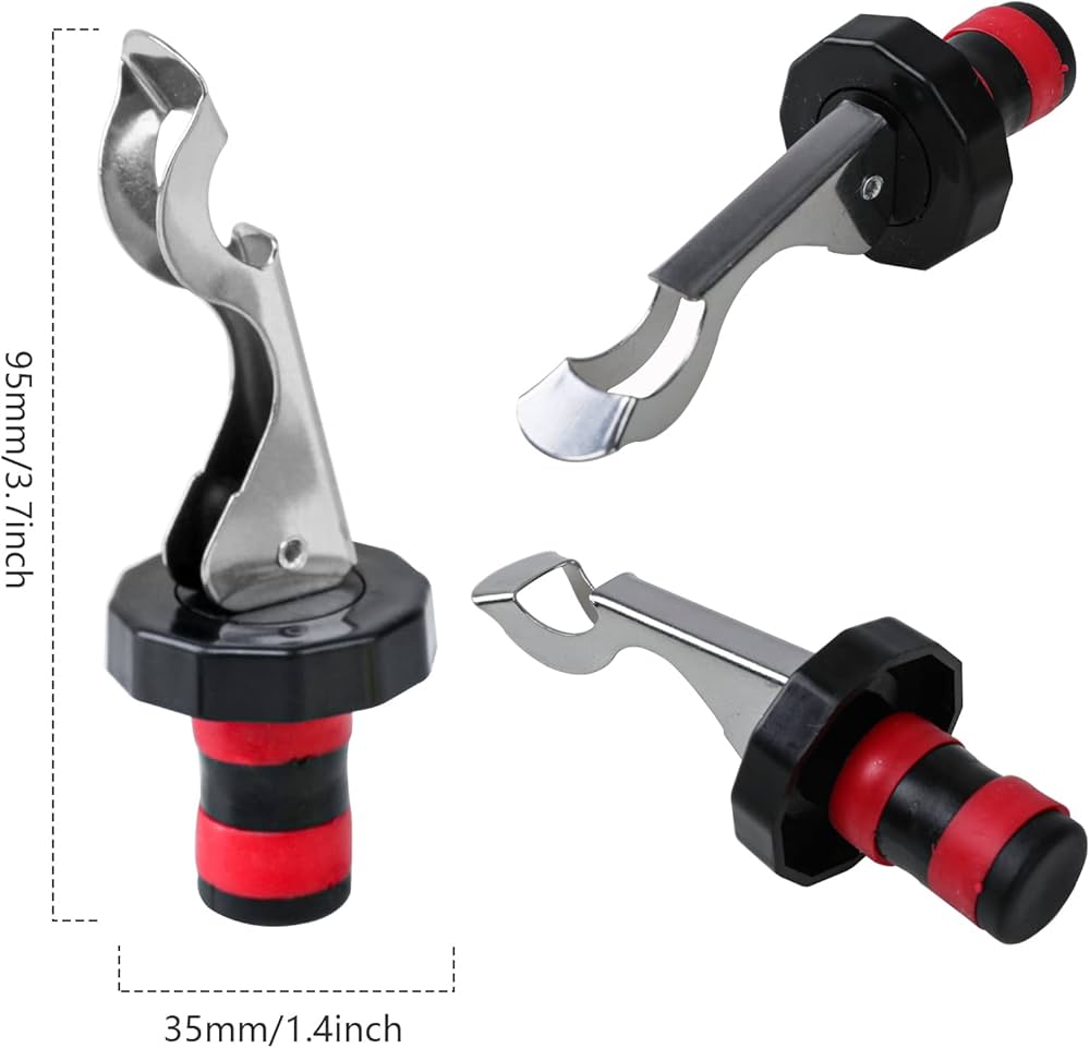 Apollo Bottle Stoppers – Set of 3