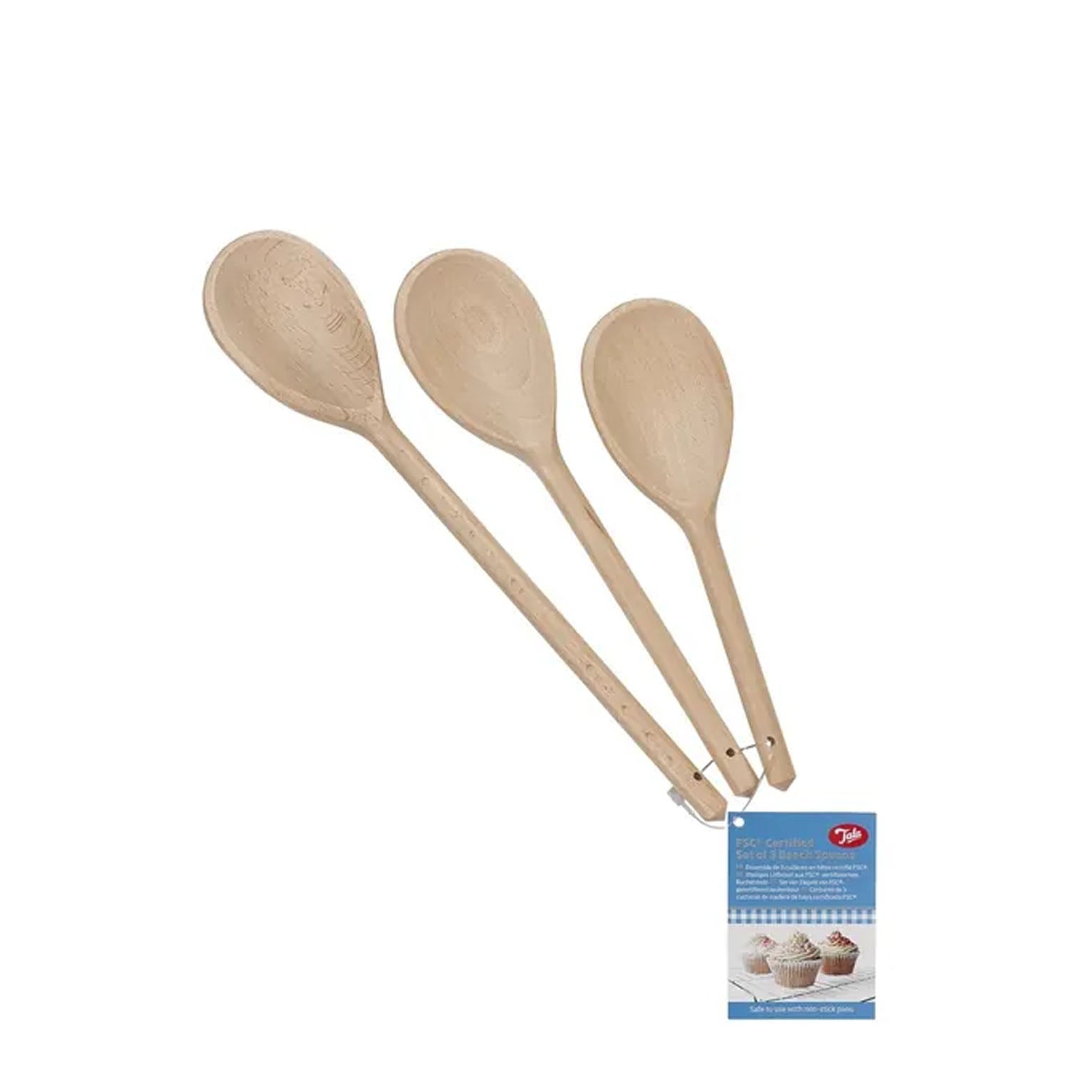 Tala Wooden Spoon Set — 3 Piece