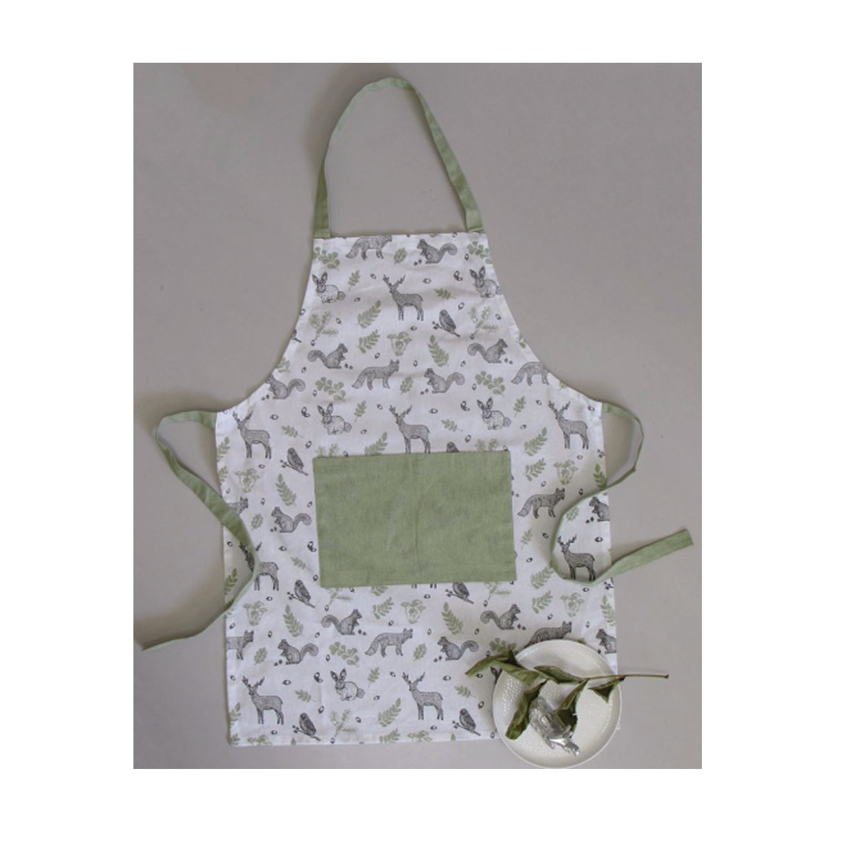 HL Cotton Apron — Woodland