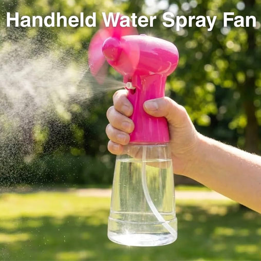 Benross Water Mist Fan — Pink