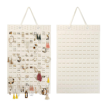Necklace Ring Felt Pouch Stud Earrings Organization Hanging Bags Bracelet Storage Bag Wall-mounted