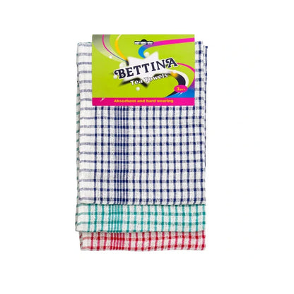 Bettina Cotton Tea Towels 3pc