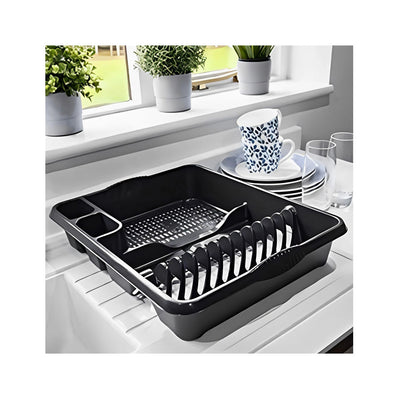 Wham Casa Dish Drainer Black M/Night